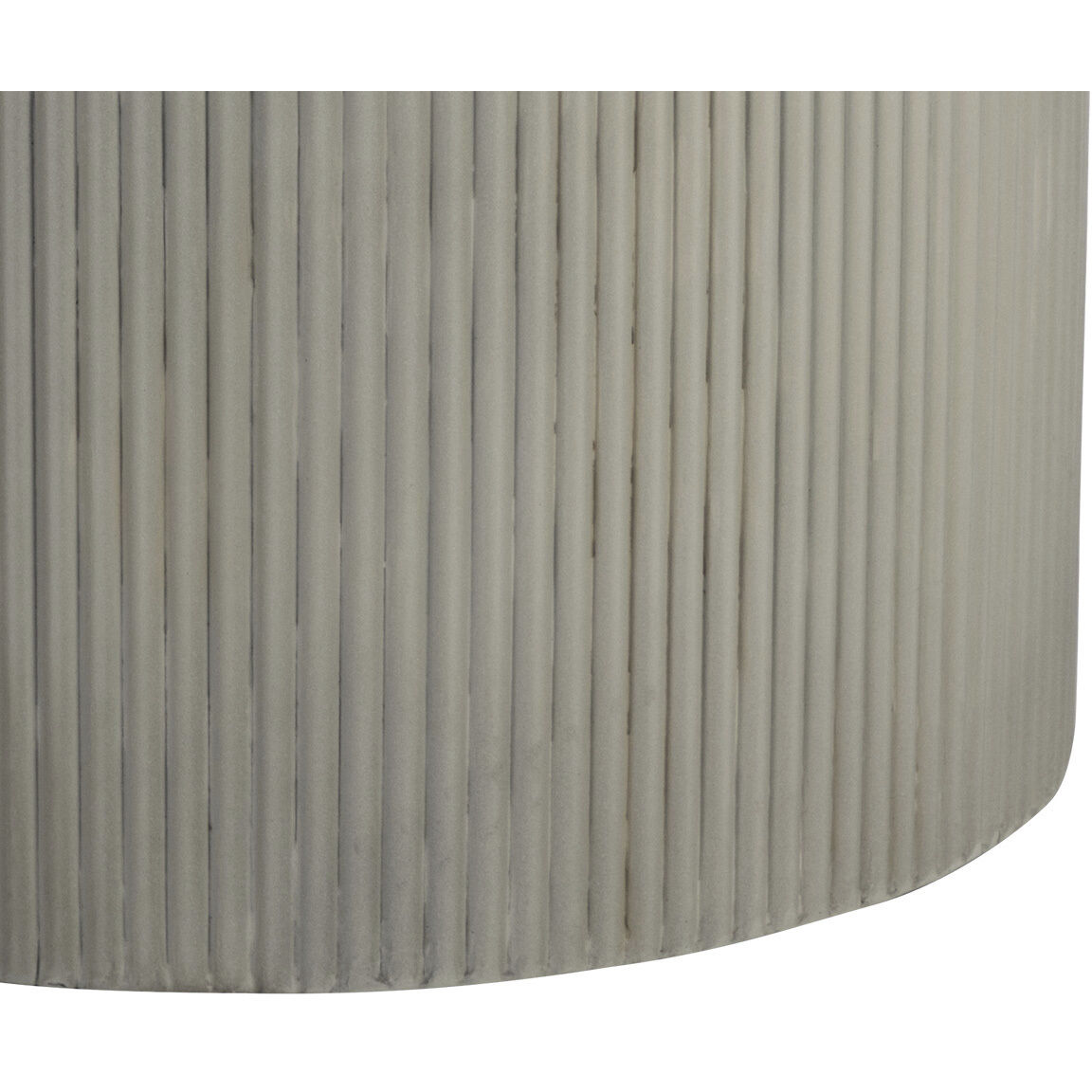 Nicolette 40 X 30 inch Light Grey / Marble Look Outdoor Dining Table